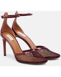 Alaïa - 90 Fishnet Pumps - Lyst