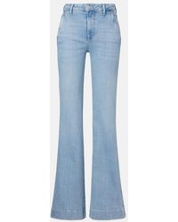 7 For All Mankind - Modern Dojo High-Rise Bootcut Jeans - Lyst
