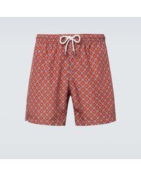 Fedeli - Short De Bain Madeira A Fleurs - Lyst
