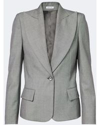 McQueen - Wool Blazer - Lyst