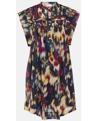 Isabel Marant - Leaza Cotton Minidress - Lyst