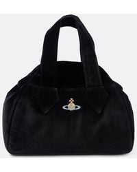Vivienne Westwood - Archive Medium Velvet Shoulder Bag - Lyst