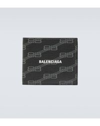 Balenciaga - Bb Leather Wallet - Lyst