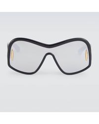 Loewe - Square Mask Shield Sunglasses - Lyst