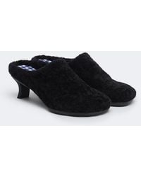 Loewe - Dive Shearling Mules - Lyst