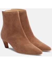 Gabriela Hearst - Clayton Suede Ankle Boots - Lyst