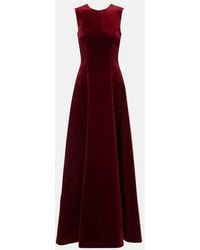 Emilia Wickstead - Nodin Cotton Velvet Gown - Lyst