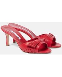 Manolo Blahnik - Mules Ebakmu 70 - Lyst