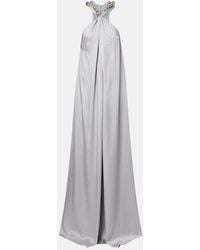 Stella McCartney - Embellished Satin Gown - Lyst