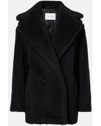 Max Mara - Fuxia Alpaca, Wool, And Silk Teddy Coat - Lyst