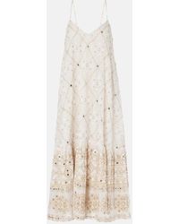 Juliet Dunn - Abito Midi Mosaic - Lyst