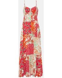 Diane von Furstenberg - Etta Floral Maxi Dress - Lyst