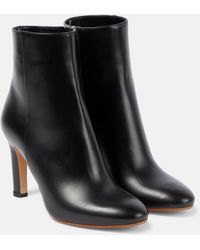 Gabriela Hearst - Lila Leather Ankle Boots - Lyst