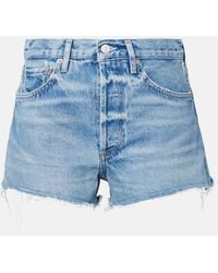 Agolde - Parker Denim Shorts - Lyst