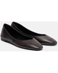 Jacquemus - Ballerines Leather Ballet Flats - Lyst