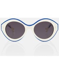 JW Anderson - Jwa07 Bumper Round Sunglasses - Lyst