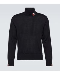 Thom Browne - Wool-blend Turtleneck Sweater - Lyst