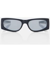 Saint Laurent - Monogram Rectangular Sunglasses - Lyst