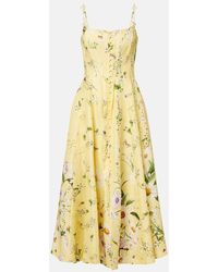 CAMILLA - Abito Bustier Daisy Chains - Lyst