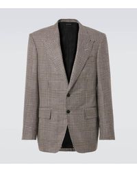 Tom Ford - Shelton Houndstooth Wool-Blend Blazer - Lyst