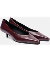 Max Mara - 35 Leather Pumps - Lyst