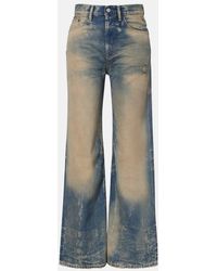 Acne Studios - Jeans 2021 A Gamba Larga E Vita Alta - Lyst