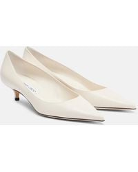 Jimmy Choo - Amelia 35 Leather Pumps - Lyst