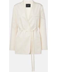 JOSEPH - Victor Silk And Cotton Blazer - Lyst