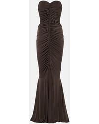 Norma Kamali - Robe Aus Jersey - Lyst