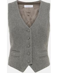 Gabriela Hearst - Coleridge Wool And Cashmere Vest - Lyst