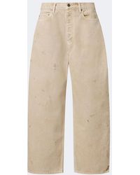 Balenciaga - Distressed Wide-Leg Jeans - Lyst