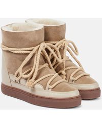 Inuikii - Classic Wedge Leather Ankle Boots - Lyst
