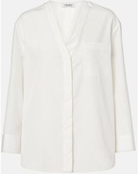 Max Mara - Chicca Cotton Poplin Shirt - Lyst