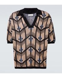 Commas - Jacquard Polo Shirt - Lyst