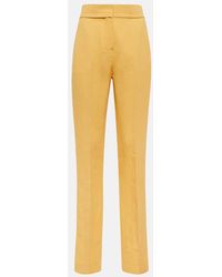 Jacquemus - Le Pantalon Tibau Linen-blend Pants - Lyst