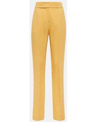 Jacquemus - Le Pantalon Tibau Linen-Blend Pants - Lyst