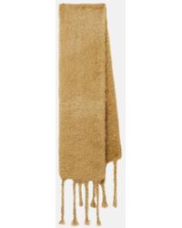 Jil Sander - Logo Mohair And Wool-Blend Scarf - Lyst
