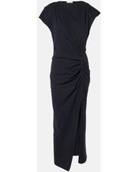 Isabel Marant - Maxikleid Nadela Aus Baumwoll-Jersey - Lyst