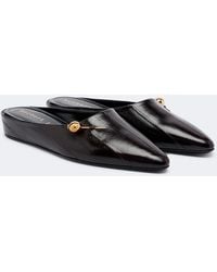 Herbert Levine - Sleep On It Leather Mules - Lyst
