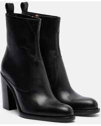 Chloé - Phoenix Leather Ankle Boots - Lyst