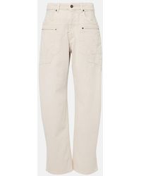 Isabel Marant - Beryl High-Rise Wide-Leg Jeans - Lyst