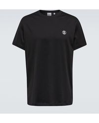 Burberry - Camiseta de algodon con logo - Lyst