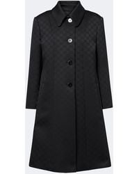 Gucci - Gg Jacquard Coat - Lyst