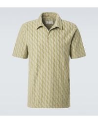 Frescobol Carioca - Faustino Jacquard Terry Polo Shirt - Lyst