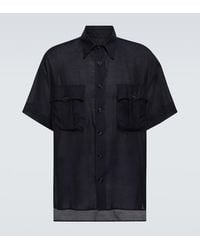 Giorgio Armani - Jersey Bowling Shirt - Lyst