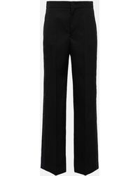 Isabel Marant - Scarly Satin-Tape Wide Wool Pants - Lyst