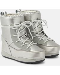 Bogner - La Plagne Faux Leather Ankle Boots - Lyst