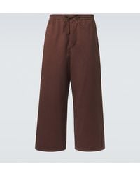 Loewe - Paula's Ibiza Cotton-Blend Wide-Leg Pants - Lyst