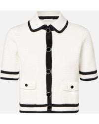 Nina Ricci - Top Aus Tweed - Lyst