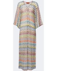 Missoni - Zigzag Lame Kaftan - Lyst